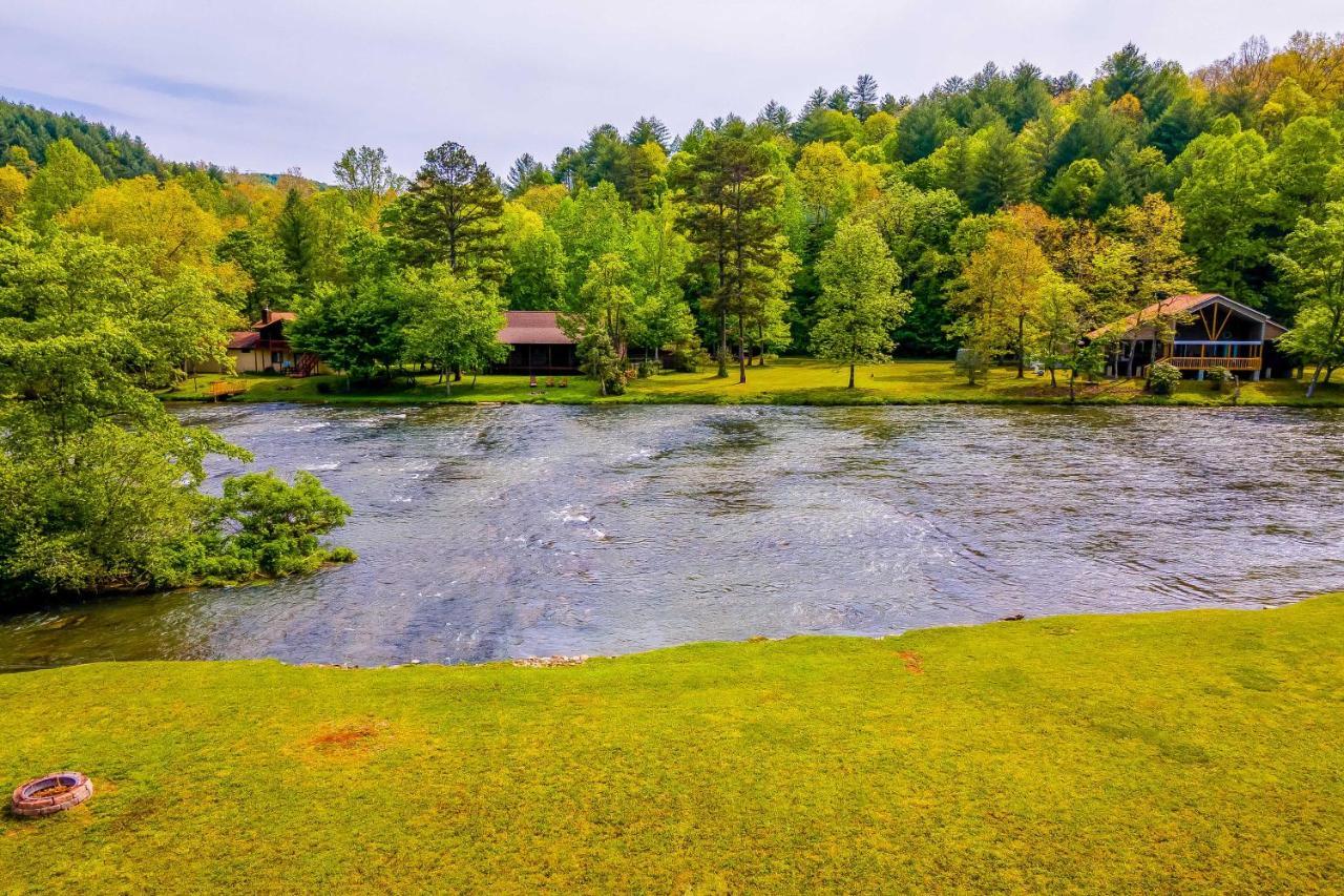 Cozy Riverfront Cabin With Fire Pit Fish And Explore! Murphy Exterior foto